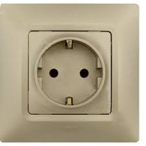LEGRAND 767514 SALBEİ ŞAMPANYA TOPRAKLI PRİZ  (ÇERÇEVESİZ)