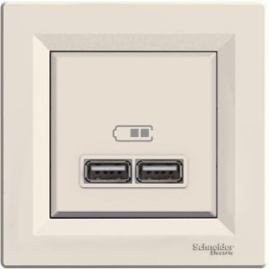 SCHNEİDER ELECTRİC EPH2700223 ASFORA USB KREM