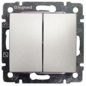 LEGRAND VALENA ALÜMİNYUM KOMÜTATÖR