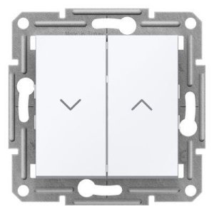 SCHNEIDER ELECTRIC EPH1370521 ASFORA BEYAZ JALUZİ ANAHTAR (ÇERÇEVESİZ)