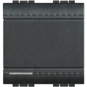 LEGRAND BTICINO 16A ANAHTAR 2MODÜL SİYAH