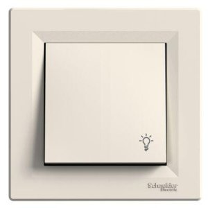 SCHNEIDER ELECTRIC EPH0900123 ASFORA KREM IŞIK İŞARETLİ LIGHT ANAHTAR