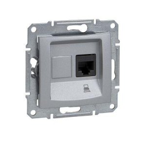SCHNEIDER ELECTRIC SEDNA 1XRJ45 CAT5E-UTP ALÜMİNYUM