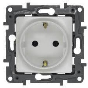 LEGRAND 767914 SALBEİ İNCİ BEYAZI TOPRAKLI PRİZ