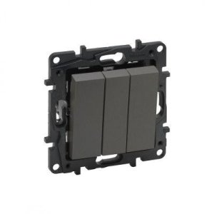 LEGRAND 768803 RAVENTİ TİTANYUM ÜÇLÜ ANAHTAR
