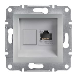SCHNEIDER ELECTRIC EPH4300161 ASFORA ALÜMİNYUM TEKLİ RJ45 CAT5E-UTP DATA PRİZİ