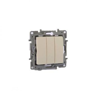 LEGRAND 767403 SALBEİ BEJ ÜÇLÜ ANAHTAR