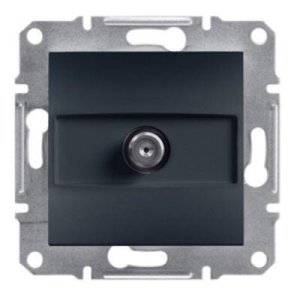 SCHNEIDER ELECTRIC SEDNA GRAFİT SAT PRİZ SONLU TEKLİ