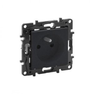 LEGRAND 768317 RAVENTİ FÜME FRANSIZ STANDARTI ÇOCUK KORUMALI UPS TOPRAKLI PRİZ