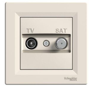 SCHNEIDER ELECTRIC EPH3400323 ASFORA KREM TV-SAT PRİZİ 8DB GEÇİŞLİ