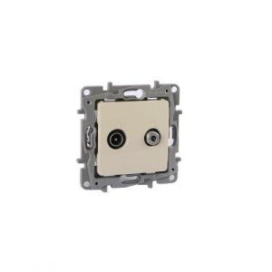 LEGRAND 767428 SALBEİ BEJ TV-SAT PRİZ SONLU
