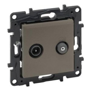 LEGRAND 768528 RAVENTİ BRONZ TV-SAT PRİZ SONLU
