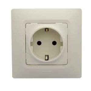 LEGRAND 767415 SALBEİ BEJ ÇERÇEVESİZ ÇOCUK KORUMALI TOPRAKLI PRİZ