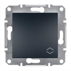 SCHNEIDER ELECTRIC ASFORA EPH0400471 PLUS IP44 VAVİEN ANTRASİT VİDASIZ ÇERÇEVELİ