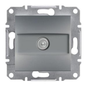 SCHNEİDER ELECTRİC EPH3200362 ASFORA TEKLİ TV PRİZI GECISLI 8DB ÇELİK