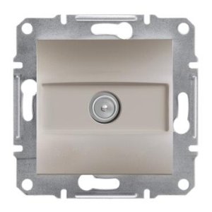 SCHNEİDER ELECTRİC EPH3200369 ASFORA TEKLİ TV PRİZI GECISLI 8DB BRONZ