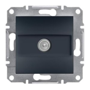 SCHNEİDER ELECTRİC EPH3200371 ASFORA TEKLİ TV PRİZI GECISLI 8DB ANTRASİT