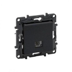 LEGRAND 768329 RAVENTİ FÜME 1 ÇIKIŞLI RJ11 TELEFON PRİZİ