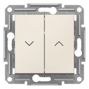 SCHNEIDER ELECTRIC EPH1370123 ASFORA KREM JALUZİ ANAHTAR (ÇERÇEVESİZ)