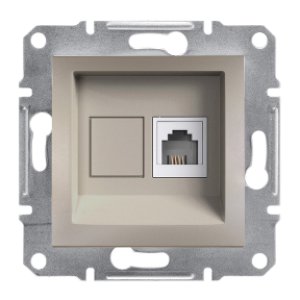 SCHNEIDER ELECTRIC EPH4100169 ASFORA BRONZ TEKLİ RJ11 TELEFON PRİZİ