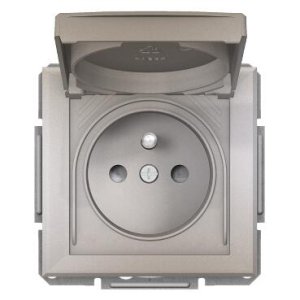 SCHNEİDER ELECTRİC EPH2800669 ASFORA PLUS KAPAKLI IP44 UPS PRİZ BRONZ VİDALI ÇERÇEVESİZ
