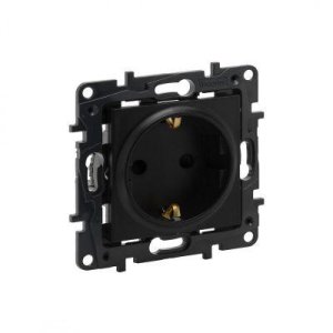 LEGRAND 768614 RAVENTİ SİYAH TOPRAKLI PRİZ