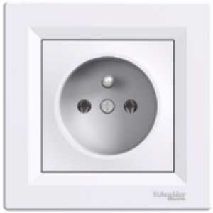 SCHNEIDER ELECTRIC EPH2800121 ASFORA BEYAZ ÇOCUK KORUMALI UPS TOPRAKLI PRİZ