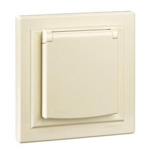 SCHNEİDER ELECTRİC EPH2800623 ASFORA KAPAKLI IP44 UPS PRİZ KREM VİDALI ÇERÇEVELİ