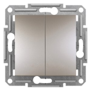 SCHNEIDER ELECTRIC EPH0300169 ASFORA BRONZ KOMÜTATÖR (ÇERÇEVESİZ)