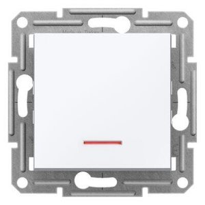 SCHNEIDER ELECTRIC EPH1470121 ASFORA BEYAZ IŞIKLI ANAHTAR (ÇERÇEVESİZ)