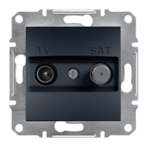 SCHNEIDER ELECTRIC EPH3400171 ASFORA ANTRASİT TV-SAT PRİZİ 1DB SONLU
