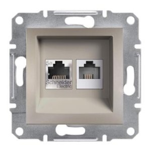 SCHNEİDER ELECTRİC EPH4900169 ASFORA RJ45 CAT5E STP RJ12BRONZ