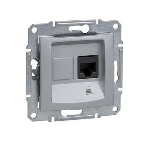 SCHNEIDER ELECTRIC SEDNA 1XRJ45 CAT6-UTP ALÜMİNYUM