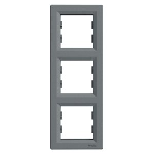 SCHNEIDER ELECTRIC EPH5810362 ASFORA ÇELİK DİKEY ÜÇLÜ ÇERÇEVE