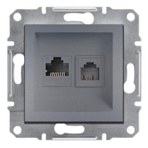 SCHNEİDER ELECTRİC EPH5200162 ASFORA RJ45 CAT6 UTP RJ11 ÇELİK