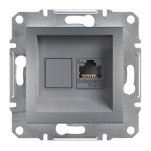 SCHNEİDER ELECTRİC EPH4300162 ASFORA 1*RJ45 CAT5E UTP ÇELİK