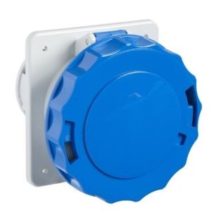 SCHNEIDER ELECTRIC PKF32G723 3X32A MONOFAZE 2P+T IP67 VİDALI DÜZ MAKİNE PRİZİ