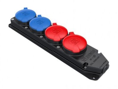 BEMİS BK6-2504-4616 DÖRTLÜ GRUP PRİZ