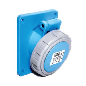 TP ELECTRIC 3X16AMP CEE NORM IP67 KİLİT KAPAKLI EĞİK MAKİNA PRİZİ