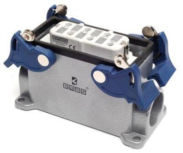 EMAS 6 KONTAKLI 35A DUVAR PRİZİ YANDAN KİLİTLEMELİ EBM606PD14