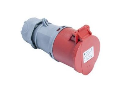 TP ELECTRIC UZATMA PRİZİ YAYLI KAPAKLI CEE 5X32