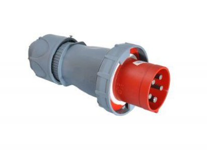 TP ELECTRIC 4X125AMP IP67 KAPAKLI DÜZ FİŞ