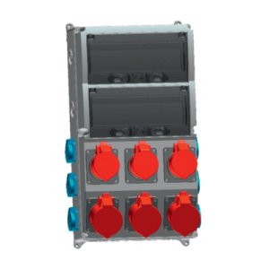 TP ELECTRIC 300X540 YAY.KAP.M.P. (5X32A)6 AD+(1X16A)6 AD KOMBİNASYON PRİZİ