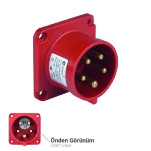 TP ELECTRIC 3107-354-1600 FAZ DÖNÜŞTÜRÜCÜ MAKİNE FİŞİ (75X75)