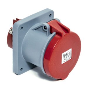 TP ELECTRIC CEE 4X63A IP44 KAPAKLI MAKİNA PRİZİ DÜZ