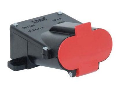 TP ELECTRIC 25-40 TRİFAZE YASSI DUVAR PRİZ