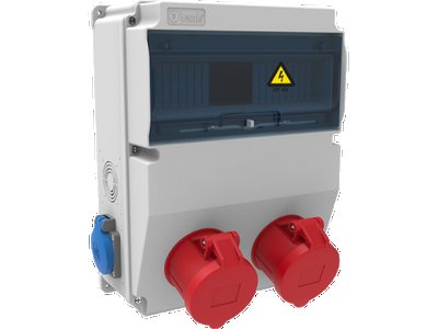 BEMİS 5X32A 1AD ÖN 1X16A 2 AD YAN KOMBİNASYON PANOSU V12