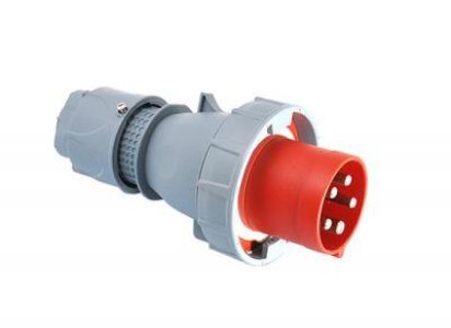 TP ELECTRIC KİLİTLİ KAPAKLI DÜZ FİŞ 5X63A IP67