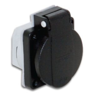 TP ELECTRIC PANO PRİZİ (16A) SİYAH 1X16