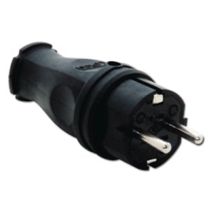 TP ELECTRIC KAUÇUK DÜZ FİŞ 1X16